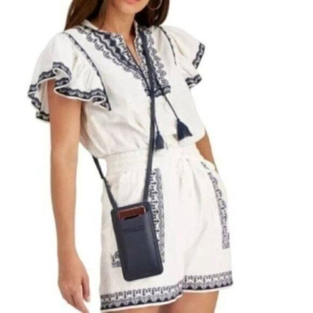 Tommy Hilfiger Elsie Phone Crossbody Bag in Navy Blue New - Picture 2 of 12